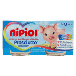 NIPIOL OMOGENEIZZATO PROSCIUTTO 80 G 2 PEZZI