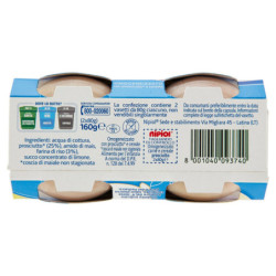 NIPIOL OMOGENEIZZATO PROSCIUTTO 80 G 2 PEZZI