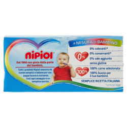 NIPIOL HOMOGENISIERTES HUHN MIT FLEISCH UND GETREIDE 2 X 80 G