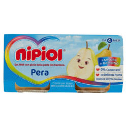 NIPIOL OMOGENEIZZATO PERA 80 G 2 PEZZI