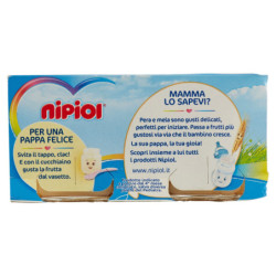 NIPIOL OMOGENEIZZATO PERA 80 G 2 PEZZI