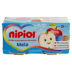 NIPIOL MANZANA HOMOGENIZADA 2 X 80 G