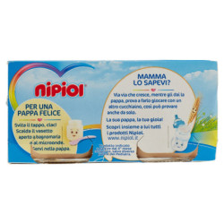 NIPIOL HOMOGENISIERTES RINDFLEISCH MIT FLEISCH UND GETREIDE 2 X 80 G