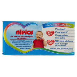 nipiol manzo omogeneizzato con carne e cereale 2 x 80 g