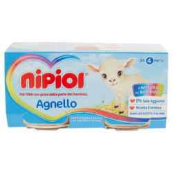 NIPIOL OMOGENEIZZATO AGNELLO 80 G 2 PEZZI