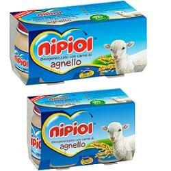 nipiol Agnello Omogeneizzato con agnello e cereale 2 x 80 g