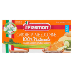 HOMOGENISIERTE PLASMON-KAROTTEN, KARTOFFELN UND ZUCCHINI 2 X 80 G