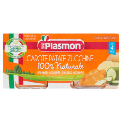 HOMOGENISIERTE PLASMON-KAROTTEN, KARTOFFELN UND ZUCCHINI 2 X 80 G