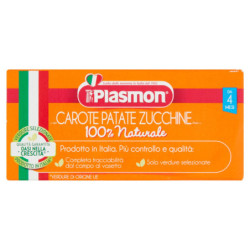 PLASMON OMOGENEIZZATO CAROTA/PATATA/ZUCC 80 G X 2 PEZZI