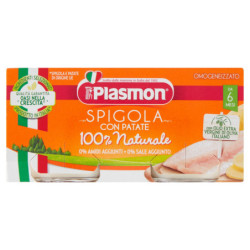 Plasmon Omogeneizzato Spigola con patate 2 x 80 g