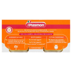 Plasmon Omogeneizzato Piselli e Zucchine 2 x 80 g