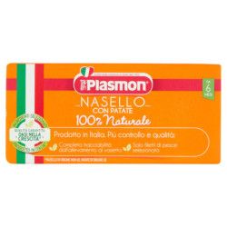 Plasmon Omogeneizzato Nasello con patate 2 x 80 g