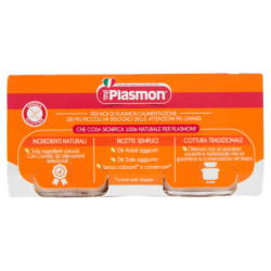 PLASMON HOMOGENISIERTES PFERD MIT GETREIDE 2 X 80 G