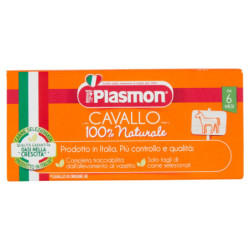 PLASMON HOMOGENISIERTES PFERD MIT GETREIDE 2 X 80 G