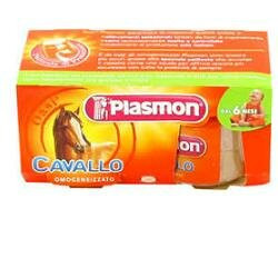 PLASMON CABALLO HOMOGENIZADO CON CEREAL 2 X 80 G