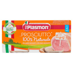 PLASMON HOMOGENISIERTER SCHINKEN* MIT GETREIDE 2 X 80 G