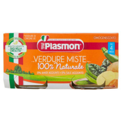 PLASMON OMOGENEIZZATO VERDURE MISTE 2 X 80 G