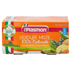 PLASMON OMOGENEIZZATO VERDURE MISTE 2 X 80 G