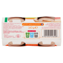 PLASMON HOMOGENISIERTES KALBFLEISCH MIT GETREIDE 2 X 80 G