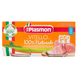 Plasmon Omogeneizzato Vitello con cereale 2 x 80 g