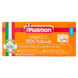 Plasmon Omogeneizzato Manzo con cereale 2 x 80 g