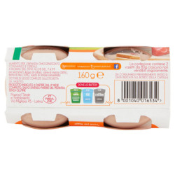 Plasmon Omogeneizzato Manzo con cereale 2 x 80 g