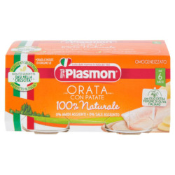 Plasmon Omogeneizzato Orata con patate 2 x 80 g