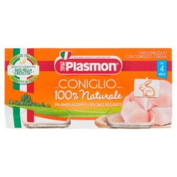 Plasmon Omogeneizzato Coniglio con cereale 2 x 80 g