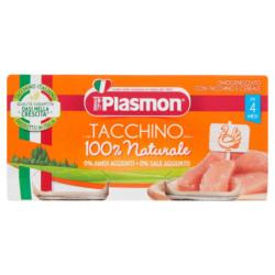 PLASMON HOMOGENISIERTER TRUTHAHN MIT GETREIDE 2 X 80 G