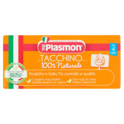 Plasmon Omogeneizzato Tacchino con cereale 2 x 80 g