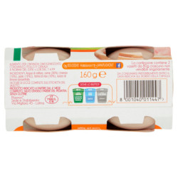 PLASMON HOMOGENIZADO DE CARNE Y POLLO CON CEREAL 2 X 80 G