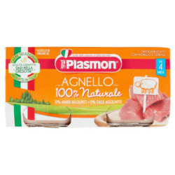 PLASMON CORDERO HOMOGENIZADO CON CEREAL 2 X 80 G