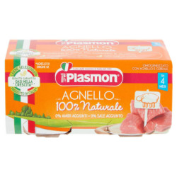 Plasmon Omogeneizzato Agnello con cereale 2 x 80 g