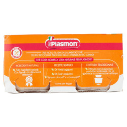 PLASMON CORDERO HOMOGENIZADO CON CEREAL 2 X 80 G