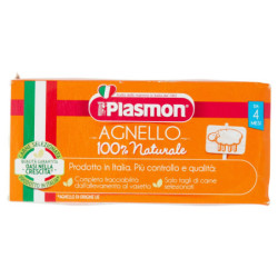 Plasmon Omogeneizzato Agnello con cereale 2 x 80 g