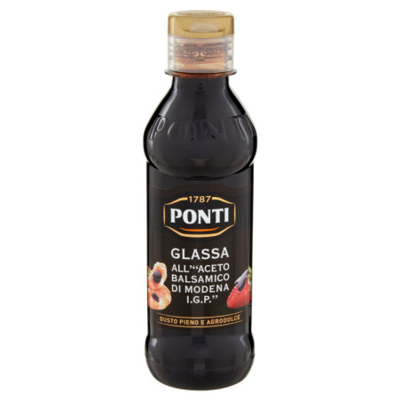 PONTI GLAZE WITH "BALSAMIC VINEGAR OF MODENA PGI" 250 G