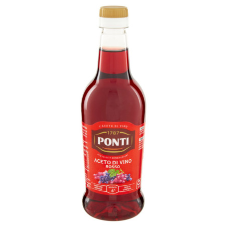 VINAGRE DE VINO TINTO PONTI 500 ML