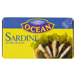 Ocean Sardine all'olio di semi 120 g