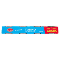 DONZELA NATURAL TUNA 4 X 80 G