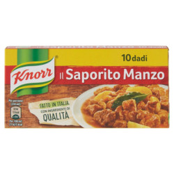 Knorr il Saporito Manzo 10 dadi 100 g