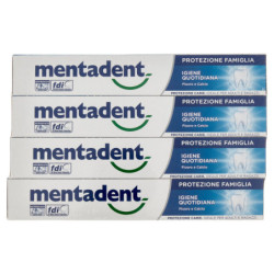 MENTADENT PROTEZIONE FAMIGLIA IGIENE QUOTIDIANA 4 X 75 ML