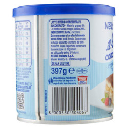 LECHE CONDENSADA NESTLÉ LECHE CONCENTRADA AZUCARADA LATA 397G