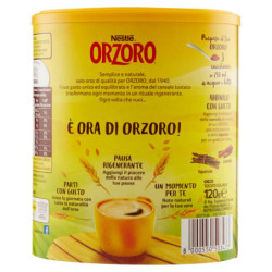 NESTLÉ ORZORO CEBADA SOLUBLE BOTE 120 G