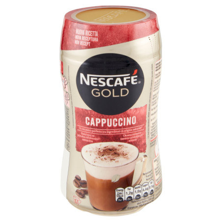 NESCAFÉ GOLD CAPPUCCINO MEZCLA INSTANTÁNEA PARA CAPPUCCINO LATA 250G