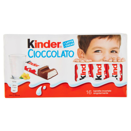 Kinder Cioccolato 16 x 12,5 g