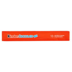 KINDER CHOCOLATE 16 X 12.5 G