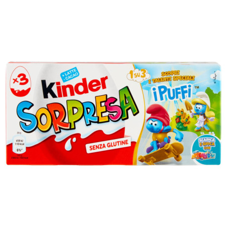 KINDER SORPRESA DISNEY AVATAR 3 X 20 G