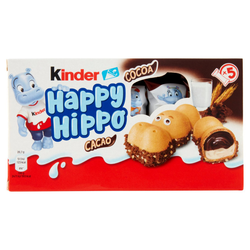 Kinder Happy Hippo Cacao 5 x 20,7 g