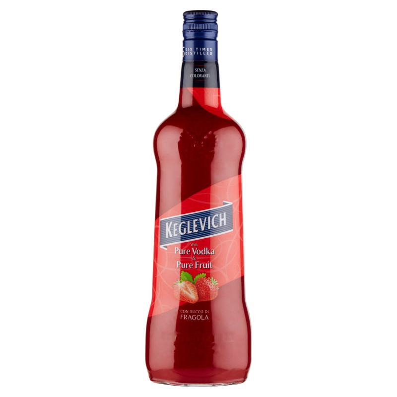 KEGLEVICH WITH PURE VODKA & PURE FRUIT WITH STRAWBERRY JUICE 1 L