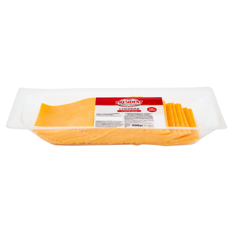 Président Professionnel Cheddar a Fette 500 g